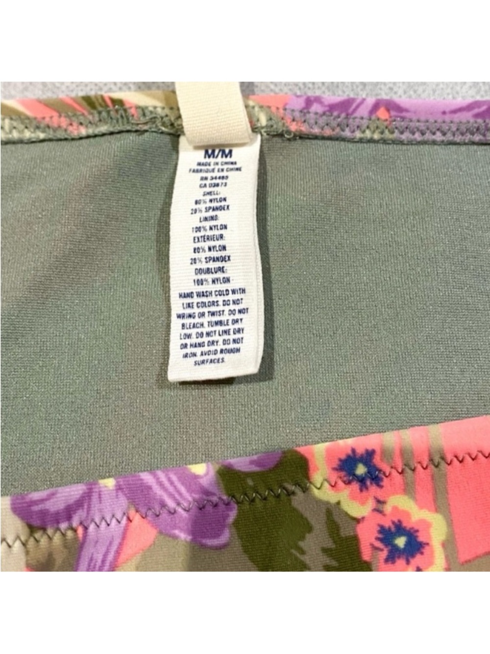 American Eagle Outfitters Floral Bandeau Style Bikini Top & Bikini Bottom - Picture 10 of 10